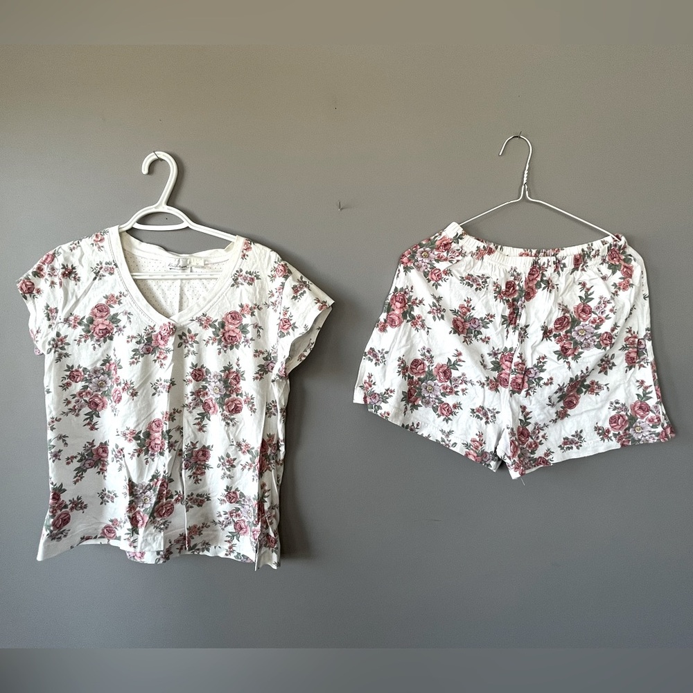 Vintage skirt and shorts set